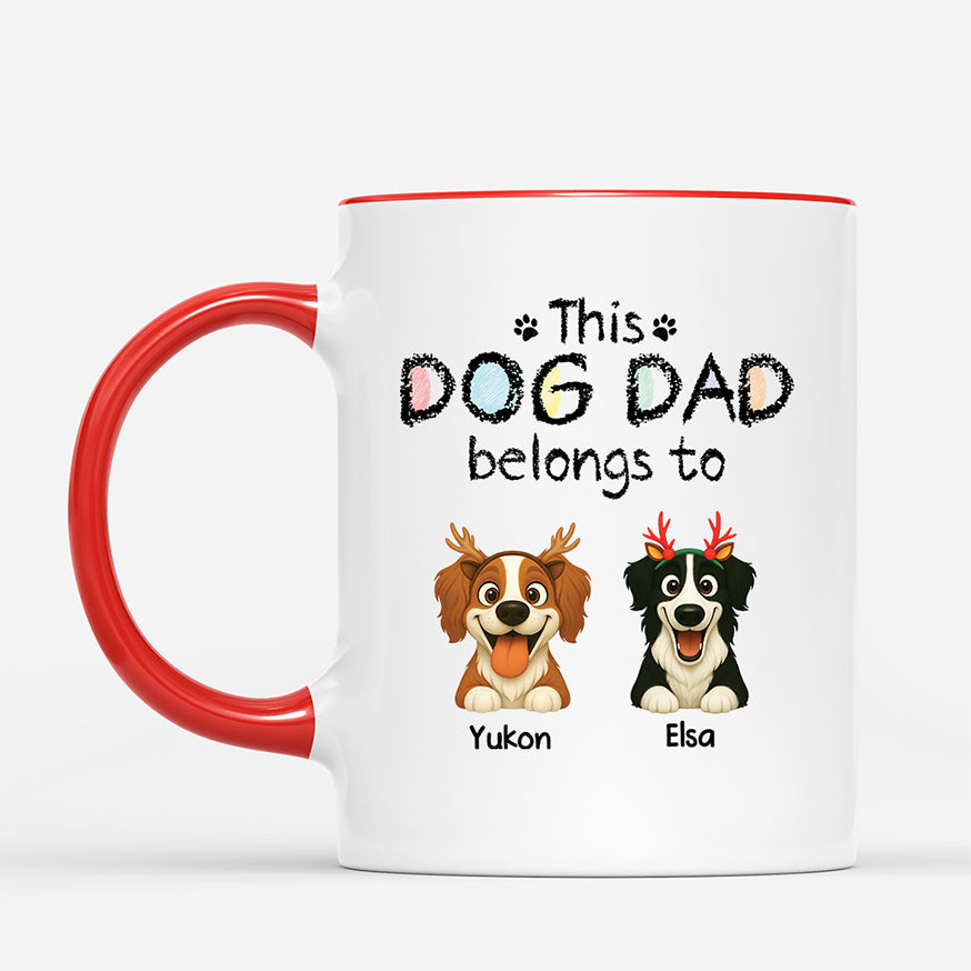 5882MUS2 personalized dog christmas mug unique dog mom christmas gifts 5882MKV0C