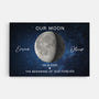5885CUS1 personalized canvas for couples moon phase anniversary gift_ 5885C8MZG