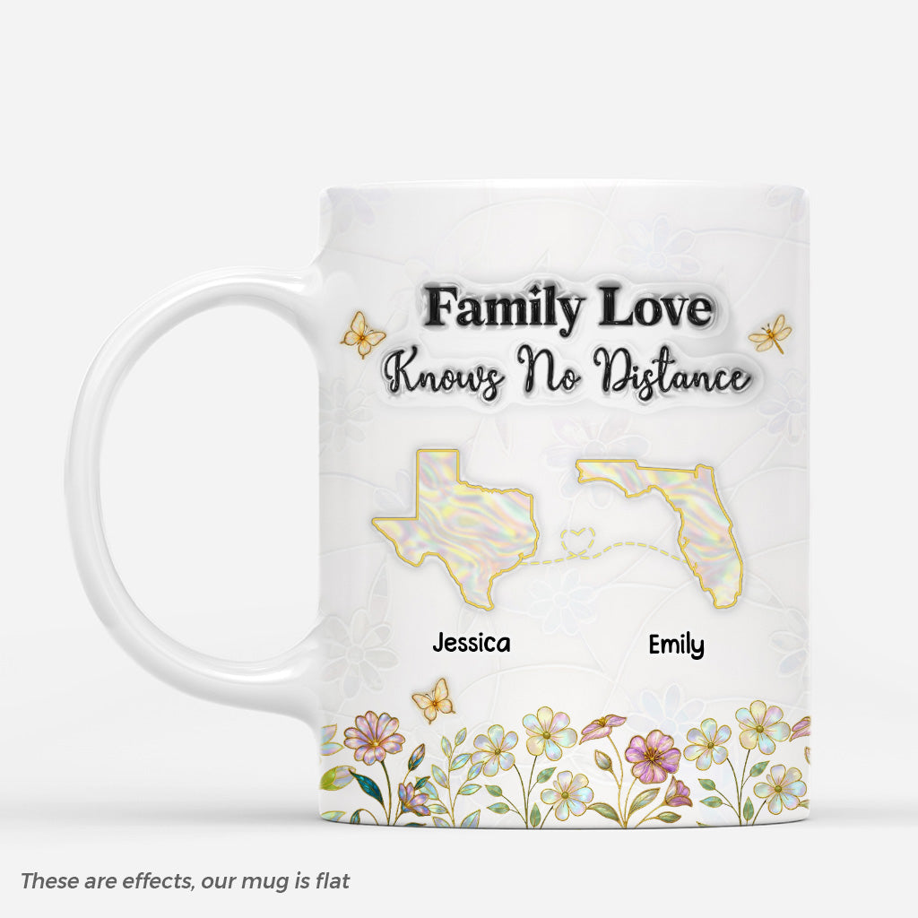 5886MUS1 family love knows no distance mug personalized family xmas gifts 5886M6LAI
