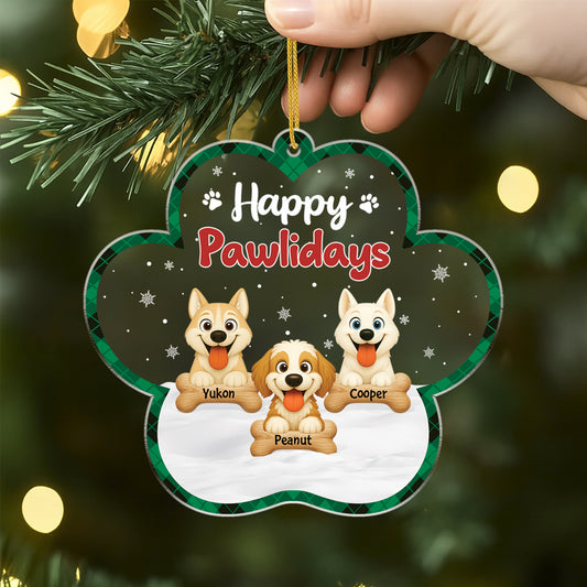 5897OUS2 custom dog christmas ornaments_ acrylic gifts for dog lovers 5897OKZZC