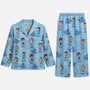 5898VUS1 personalized pajamas with faces _best grandpa ever gifts_ 5898V