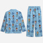 5898VUS2 personalized pajamas with faces _best grandpa ever gifts_ 5898V