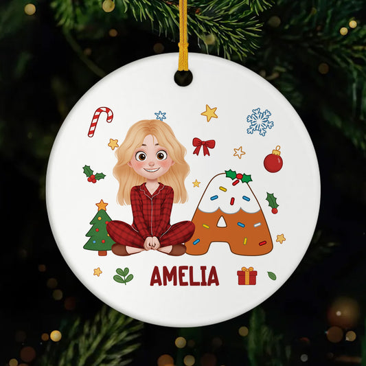 5899OUS1 3d printing effect personalized acrylic babys first xmas ornament_ 5899OKL5A