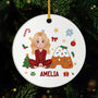 5899OUS1 3d printing effect personalized acrylic babys first xmas ornament_ 5899OKL5A