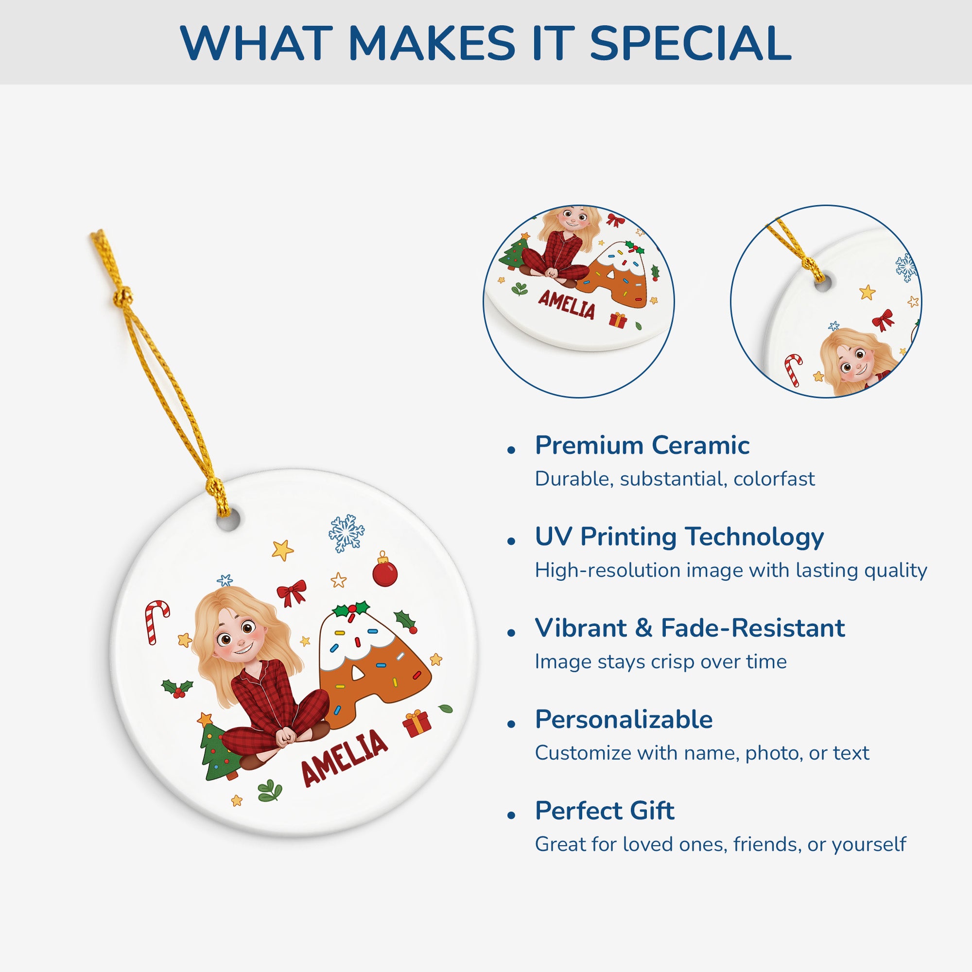 5899OUS4 3d printing effect personalized acrylic babys first xmas ornament_ 5899OKL5A