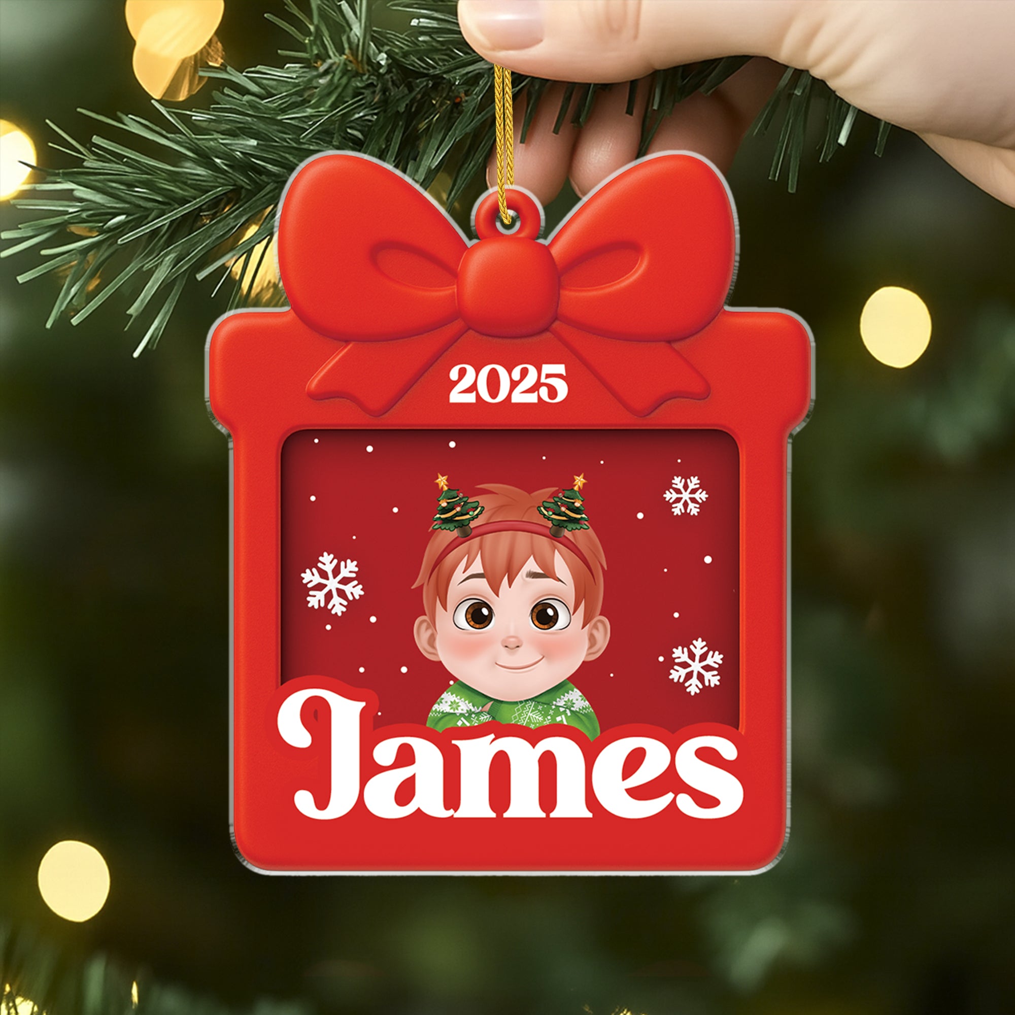 5903OUS2 personalized acrylic ornaments christmas gifts for children 5903OKVZK