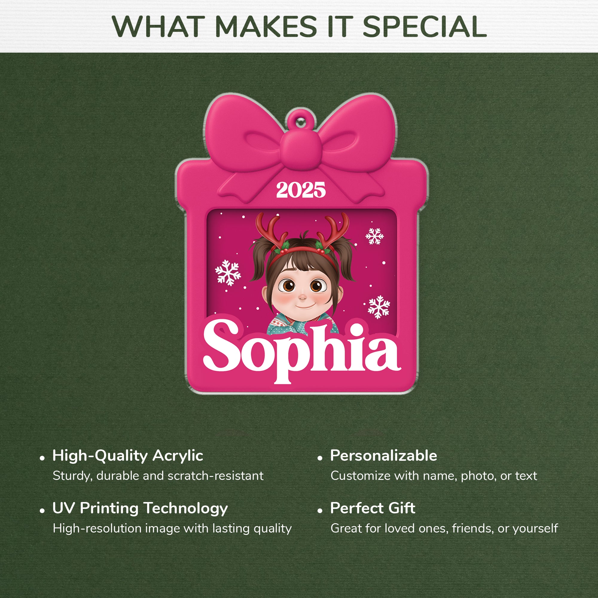 5903OUS4 personalized acrylic ornaments christmas gifts for children 5903OKVZK