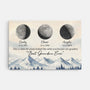 5934CUS1 personalized moon phases canvas gifts for grandma grandpa 5934C6MMB