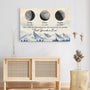 5934CUS3 personalized moon phases canvas gifts for grandma grandpa 5934C6MMB