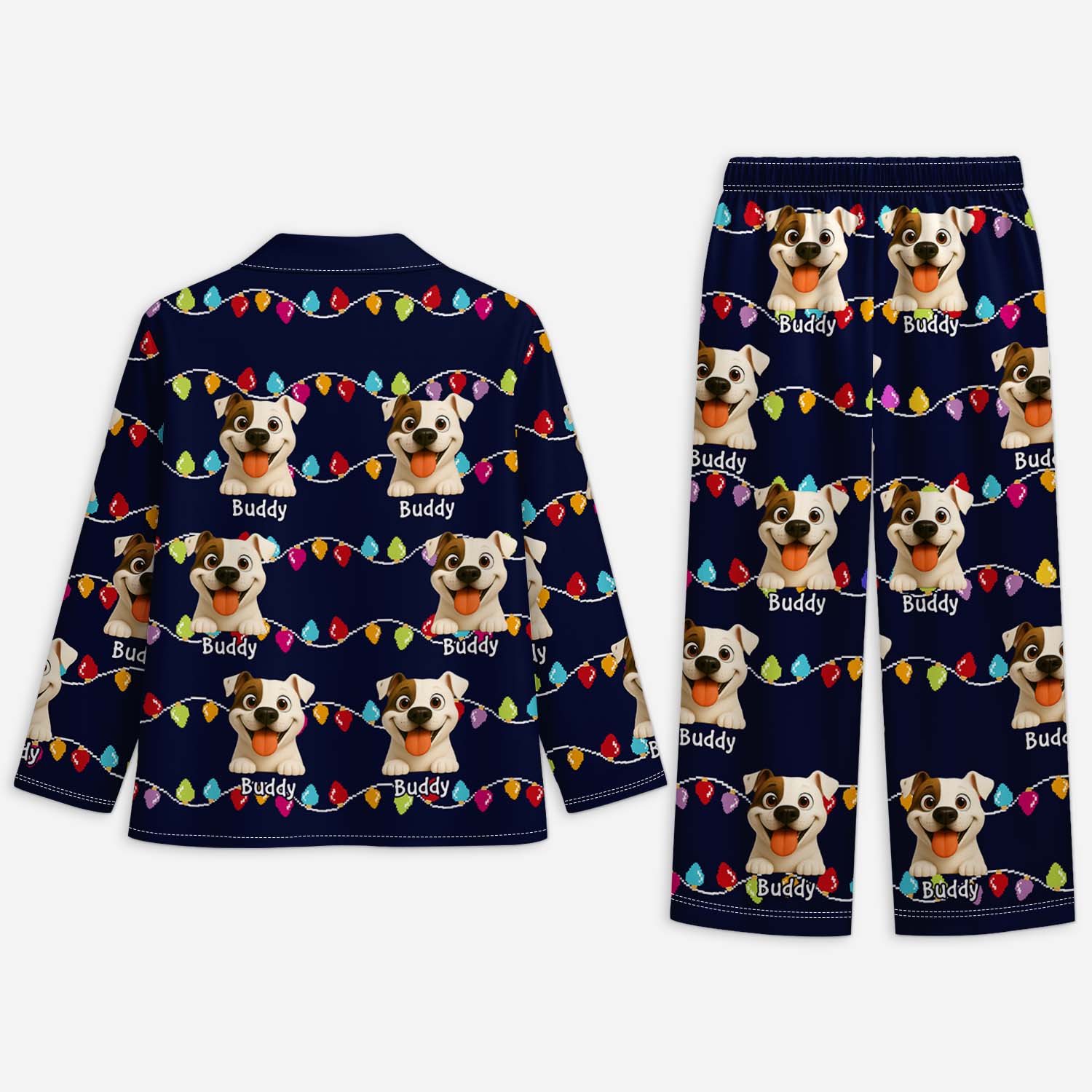 5935VUS2 personalized christmas pajamas with dog face dog lover gifts 5935V6XZC