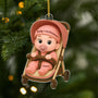 5941OUS1 3d printing effect acrylic christmas ornaments for newborns babys first xmas gifts 5941O8TZK