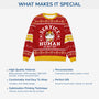 5943WUS5 personalized cat ugly christmas sweater service human do not pet_ 5943WKKND