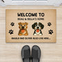 5945DUS2 personalized dog gifts for owners dogs welcome doormat 5945DKL0C