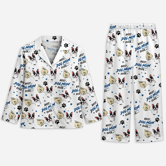 5966VUS1 best dog mom ever pajamas personalized gifts for dog owners 5966V8YAC