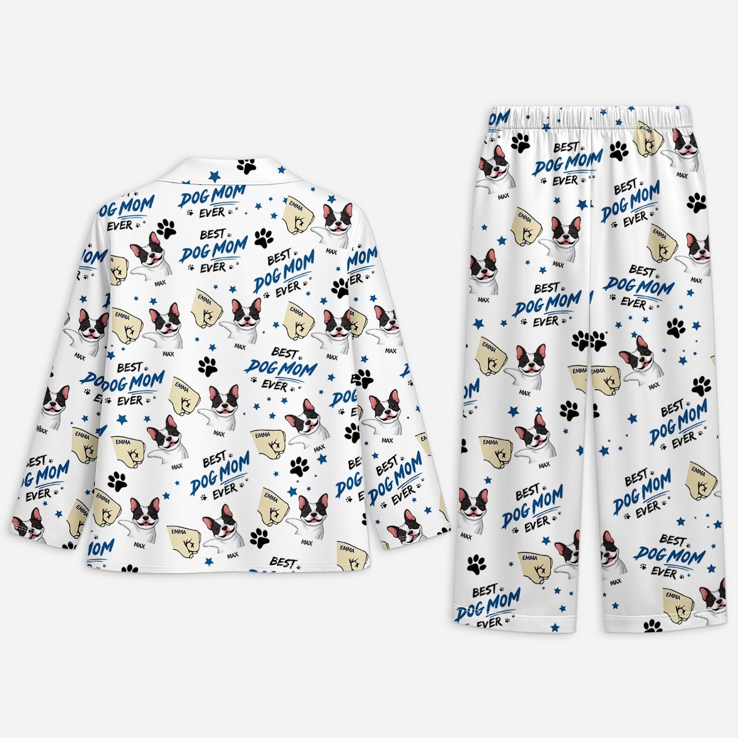 5966VUS2 best dog mom ever pajamas personalized gifts for dog owners 5966V8YAC