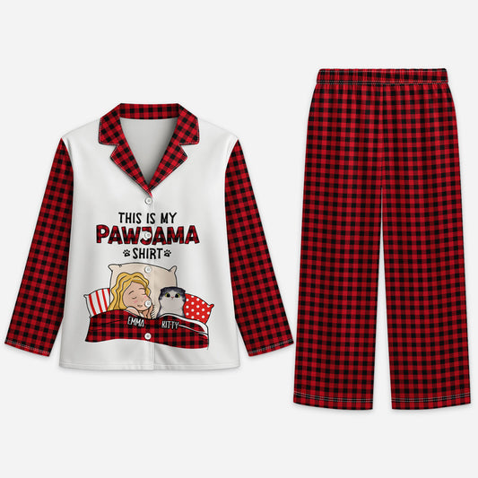 5971VUS1 this is my pajama shirt custom cat pajamas cat lover gifts 5971VKZQD