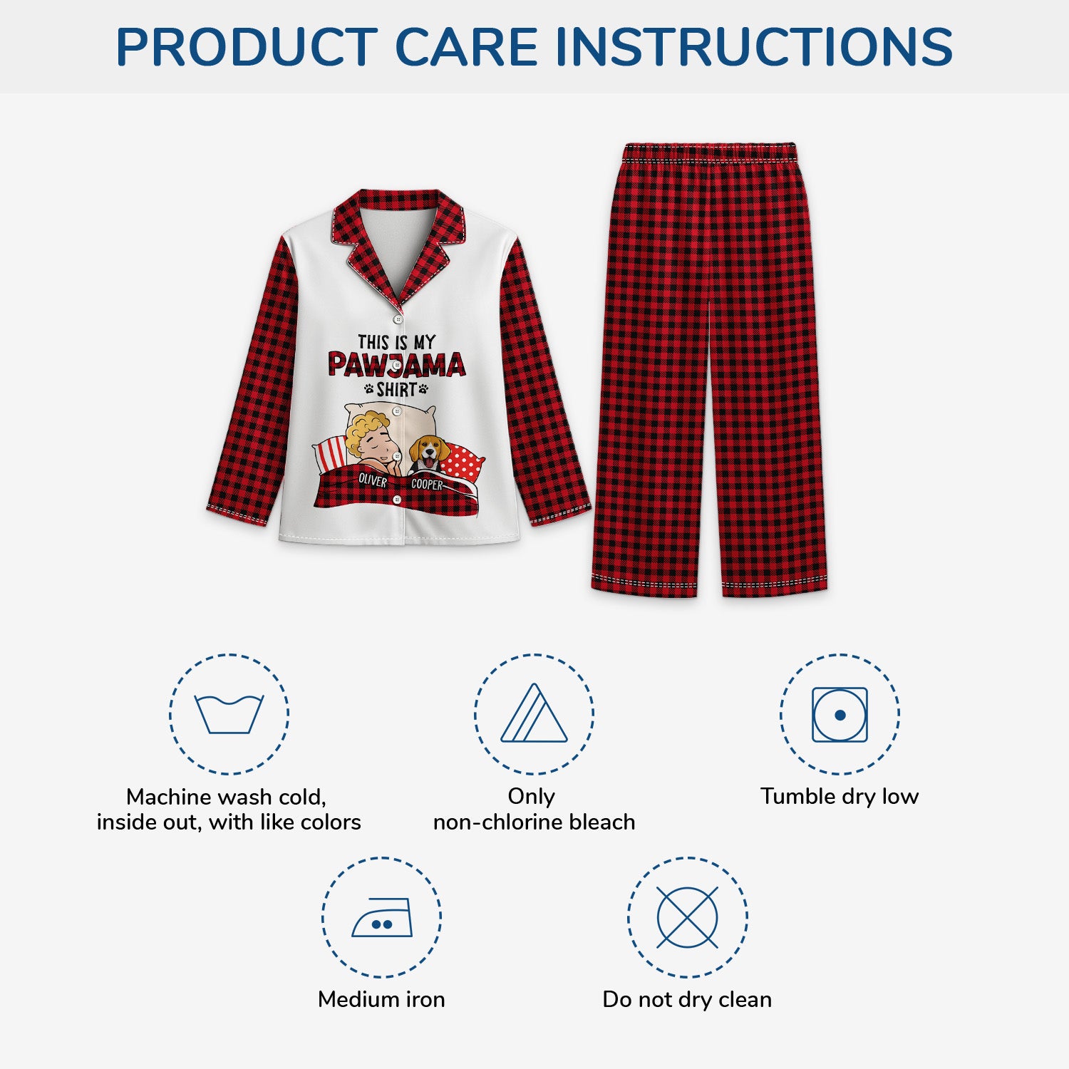 5971VUS4 this is my pajama shirt custom dog pajamas dog lover gifts 5971VKZQC