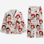 5973VUS1 custom pajamas with faces on them matching gifts for couples 5973VTLZG_1