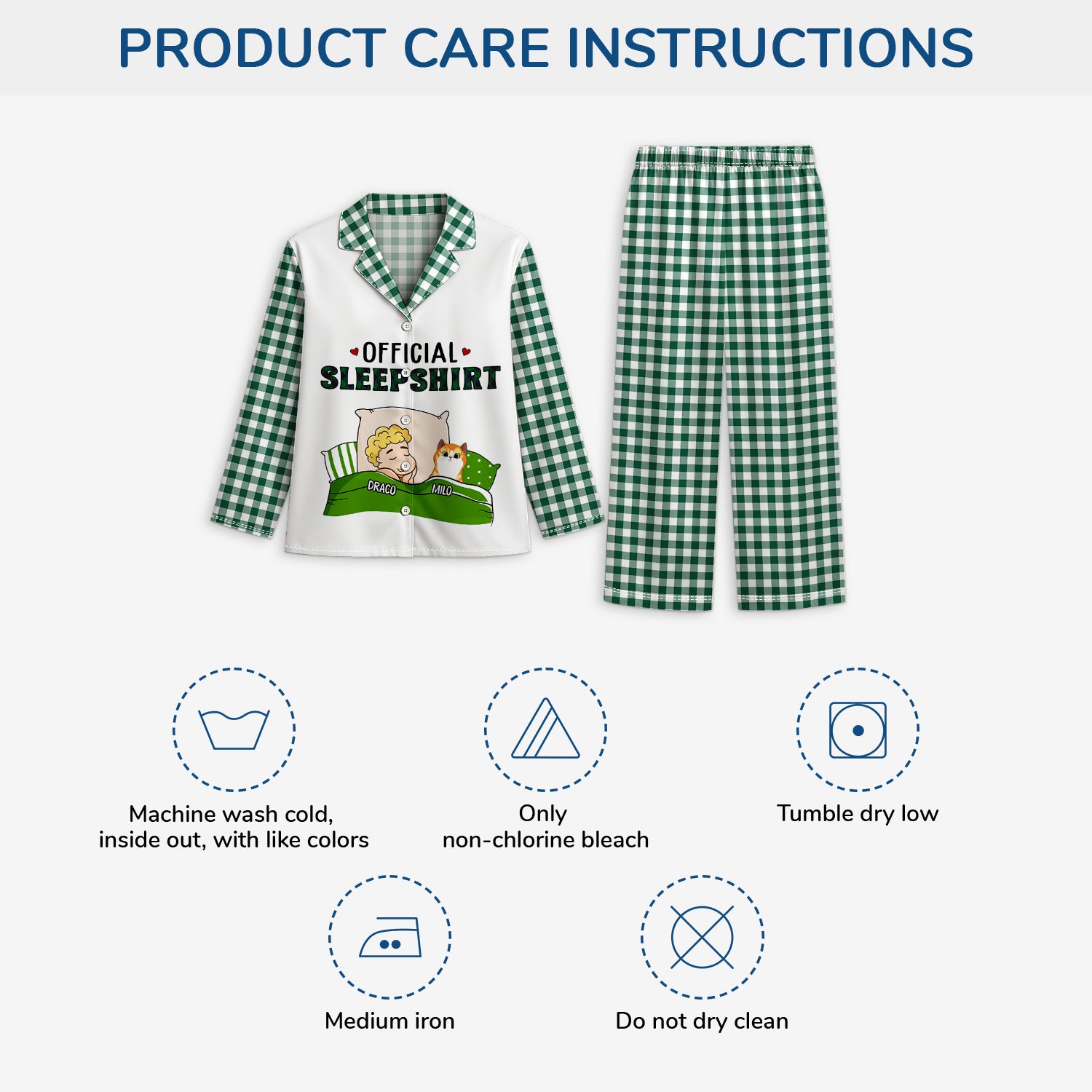 5978VUS4 custom cat pajamas gifts for cat lovers official sleepshirt 5978VKYCD