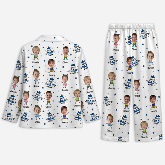 5995VUS2 custom pajamas with faces_ gifts for dad mom 5995V6MMB