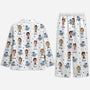 5995VUS2 custom pajamas with faces_ gifts for dad mom 5995V6MMB