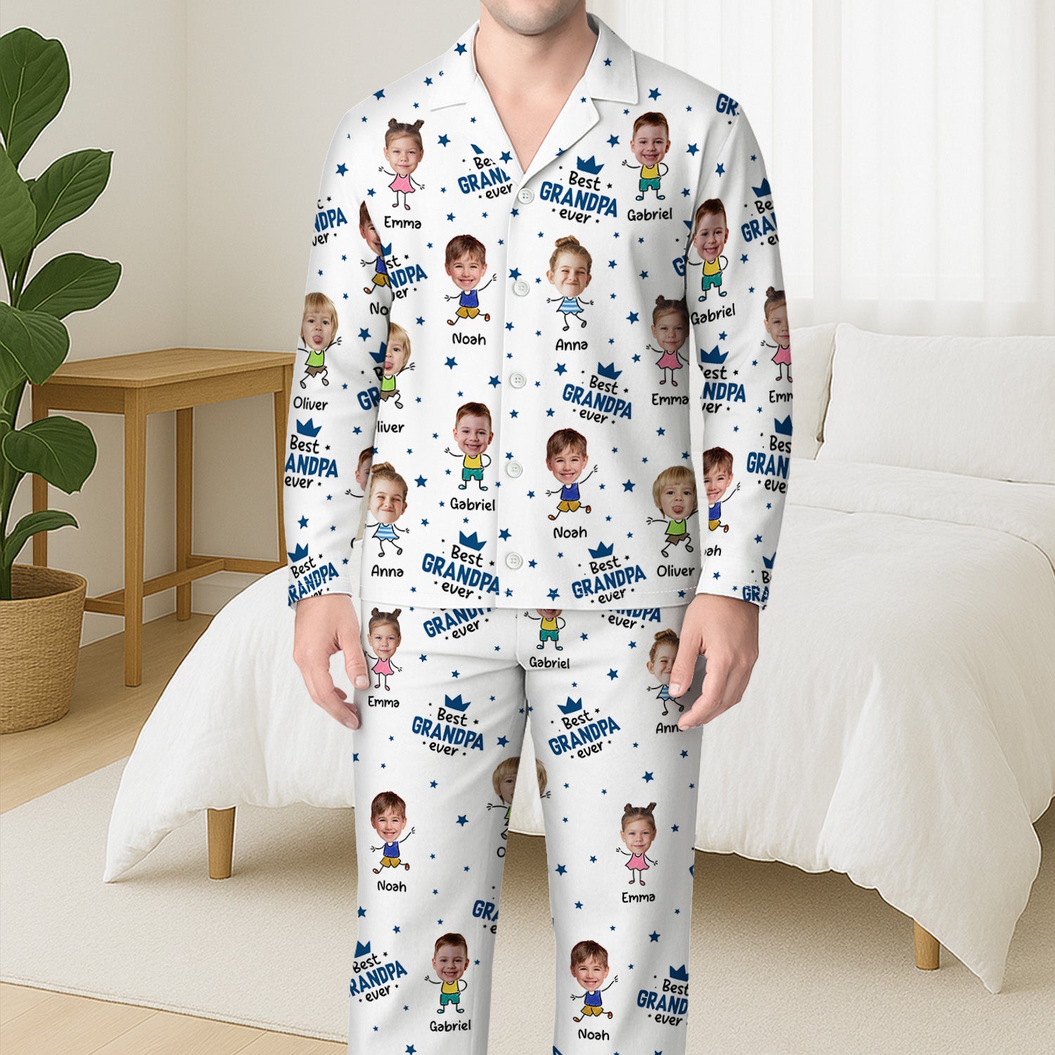 5995VUS3 custom pajamas with faces_ gifts for grandma grandpa 5995V6MMA