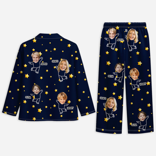 5996VUS2 pajamas with grandkids faces personalized gifts for grandparents 5996V6YNA