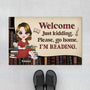 5998DUS1 im reading doormat funny custom gifts for book lovers women 5998D6MZD