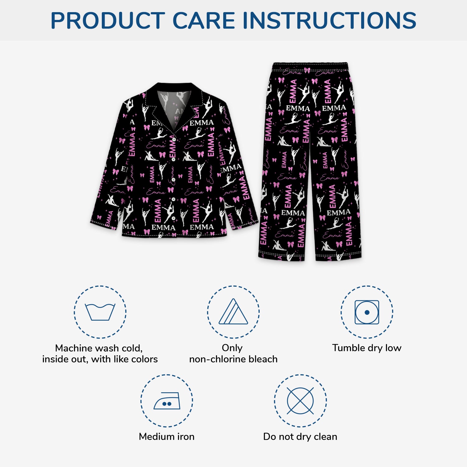 6004VUS4 personalized ballet pajamas unique gifts for women 6004VKTZA