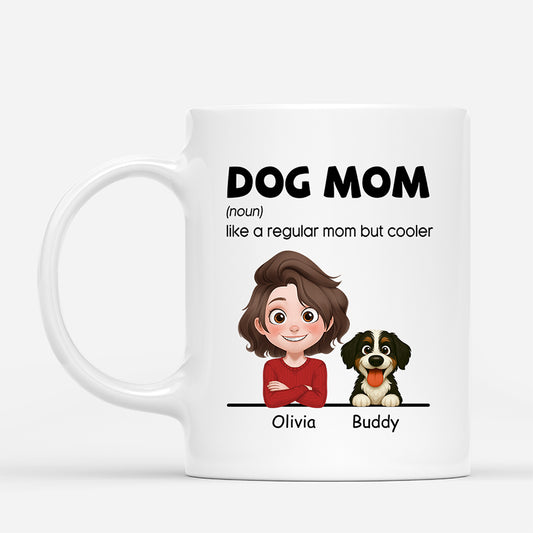 6007MUS1 personalized dog and owner mugs gifts for dog owners 6007MKV5C