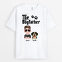 6010AUS1 the dogfather shirt personalized gifts for dog dads 6010AKV5C