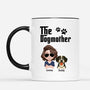 6010MUS2 the dogfather mug personalized gifts for dog dads 6010MKV5C