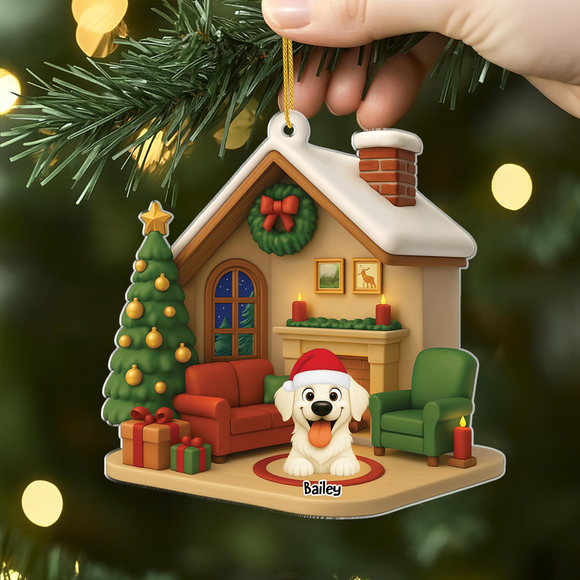 6013OUS1 personalized dog ornaments_ acrylic xmas gifts for dog lovers 6013O86AD2