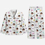 6014VUS1 womens pajamas with faces and names personal gifts for her 6014V3ZTA
