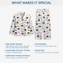 6014VUS5 womens pajamas with faces and names personal gifts for her 6014V3ZTA