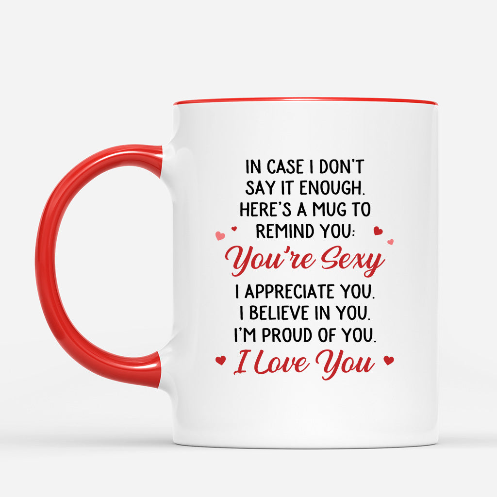 6018MUS2 youre sexy i love you mug personalized gifts for couples 6018M3LMG