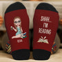 6029JUS2 personalized shhh im reading socks gifts for a book lover 6029J6Q5A_929c4044 ff9f 41be 857b a9bce5a2eea4
