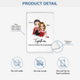 6038RUS3 together rectangle acrylic plaque personalized gifts for couples 6038RTZ5G