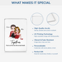 6038RUS4 together rectangle acrylic plaque personalized gifts for couples 6038RTZ5G