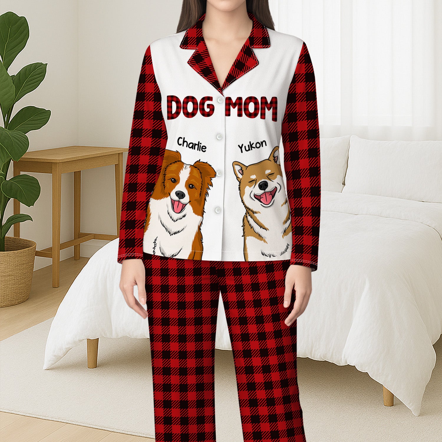 6040VUS3 custom dog pajamas personalized dog mom gifts 6040V6YTC