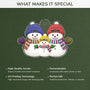 6056OUS4 acrylic snowman ornaments custom christmas gifts for family  6056O3QAI