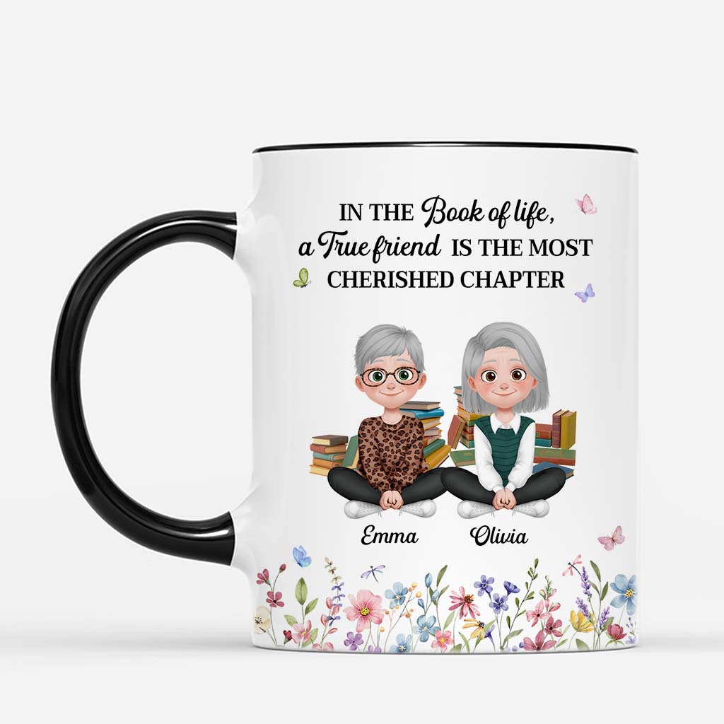 6062MUS2 personalized a true friend mug gifts for book lover besties 6062M