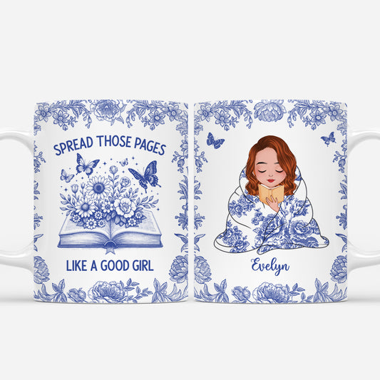 6065MUS1 spread those pages like a good girl mug custom book lover gifts 6065M8VZA