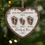 6076OUS1 custom 2 layered wooden_ ornaments 1st christmas as a family of 3 6076O6MNI