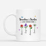 6082MUS1 grandmas garden mug personalized gifts for grandma mom 6082M6YCA