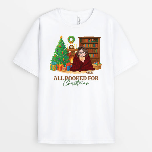 6090AUS1 all booked for christmas shirt custom gifts for book lovers 6090ATVNA