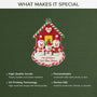 6099OUS4 3d printing effect acrylic first christmas ornament custom family gifts 6099OKVNI