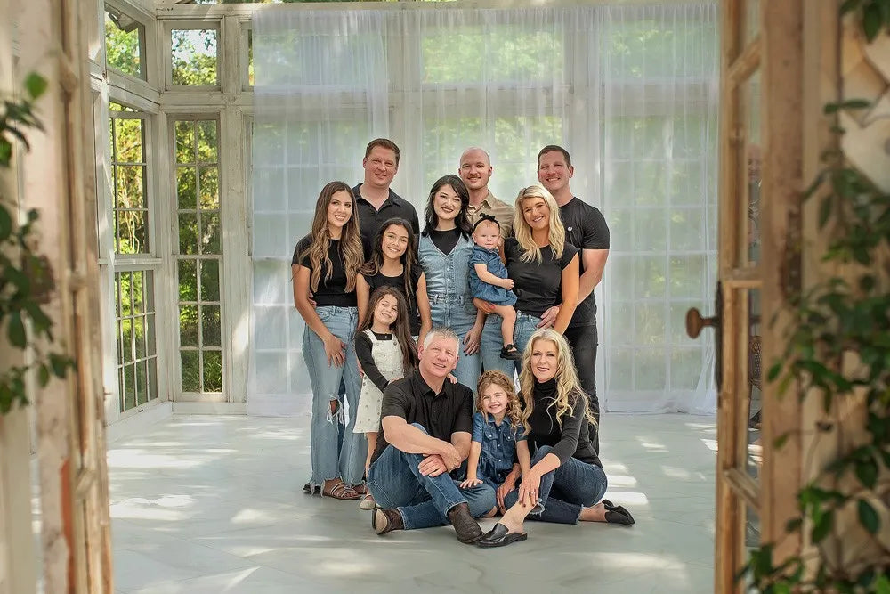 Generations Photo Session as 60th Wedding Anniversary Ideas for Grandparents