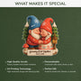 6102OUS4 3d printing effect acrylic christmas gnome ornament custom couple gifts 6102o8v5g