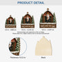 6105OUS3 3d printing effect 1 layered wooden xmas ornaments custom gifts for couples 6105OKQMG